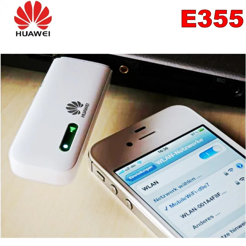 Разблокированный huawei E355 3g Модем wifi Маршрутизатор 21,6 M высокоскоростной usb 3g ключ pk e8321 e8278 e8372
