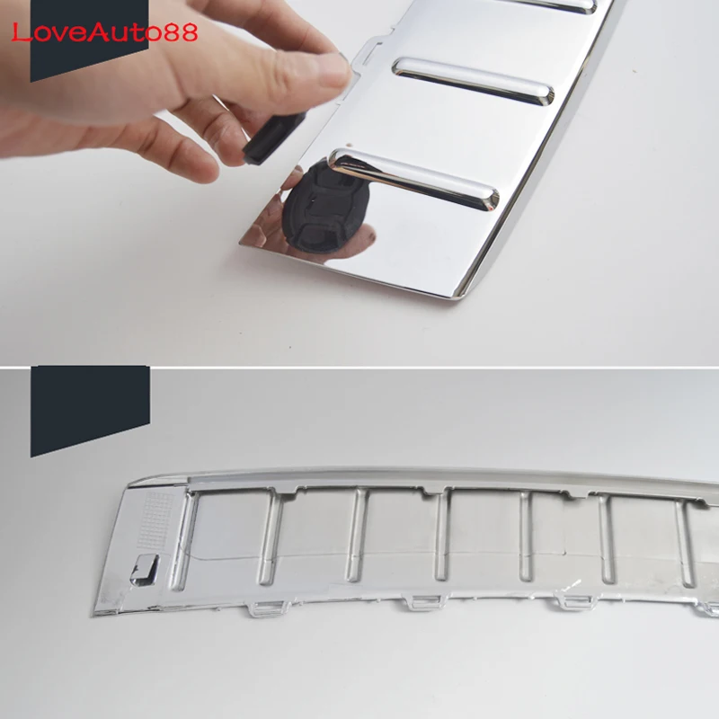 Автомобильная наклейка наружный задний бампер задняя дверь педаль накладка