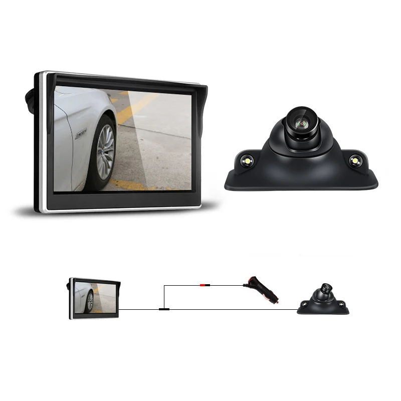 5-дюймовый автомобильный HD ЖК-экран монитор со светодиодной подсветкой заднего