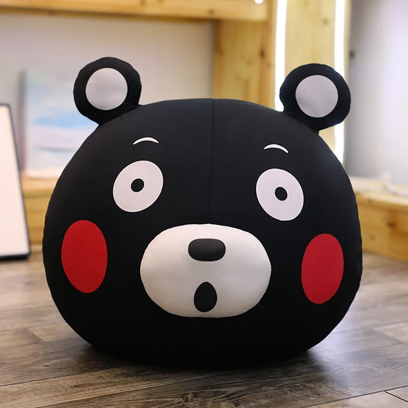 1 20 см/40 см/60 см Kawaii Rilakkuma& Kumamon& Bear, плюшевая подушка, мягкая мультяшная подушка в виде животных, пенные частицы, медведь, мягкая кукла, диванная подушка, подарок - Цвет: 1