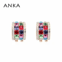 fine jewelry crystal colorful earring for chile women new crystal luxury crystals from austria 104736