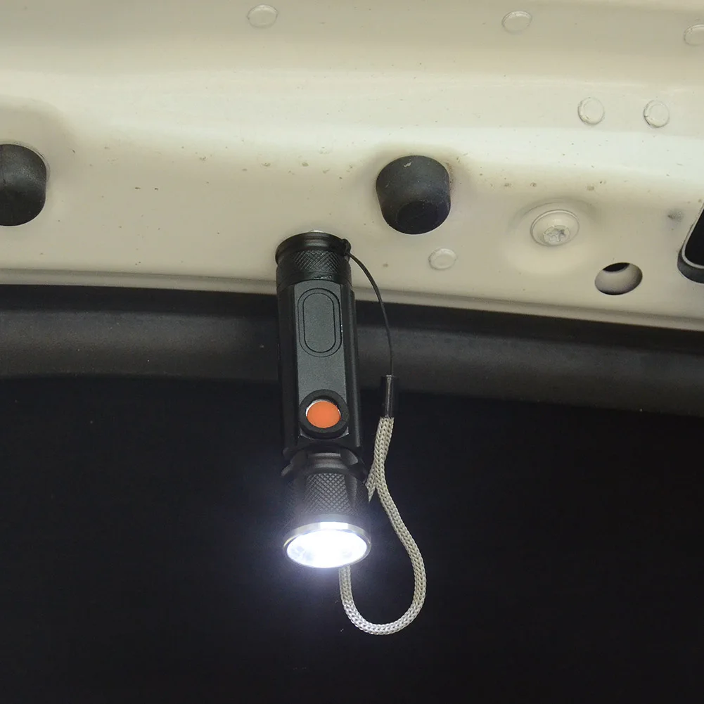 Масштабируемый Портативный USB T6 COB светодиодный фонарик лм перезаряжаемый