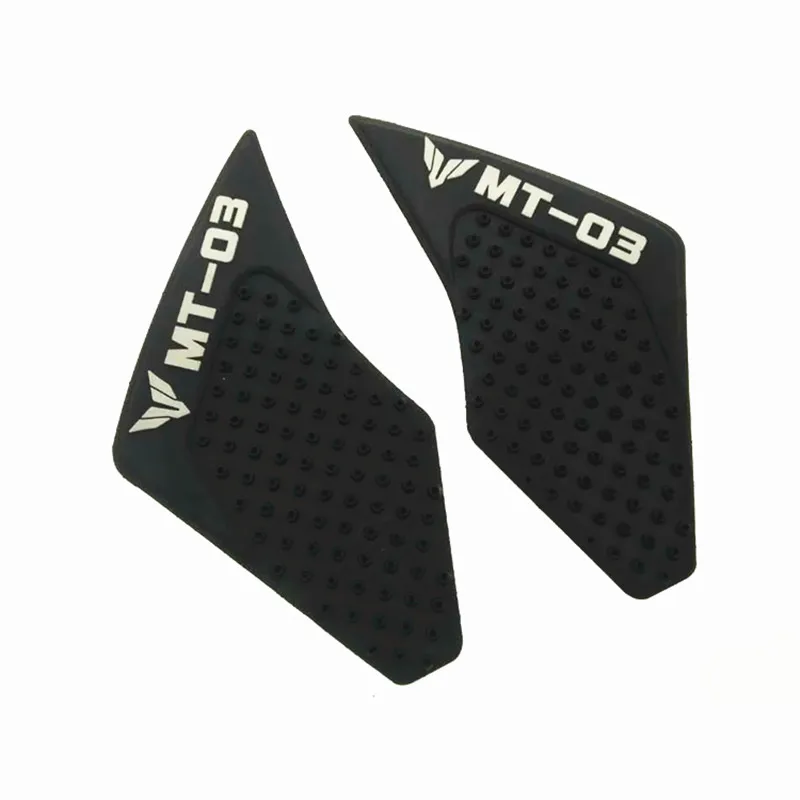 

Yamaha MT03 Motorcycle Tank Pad Protector Anti Slip Sticker Decal for MT-03 2015 2016 2017 Gas Knee Grip Tank Traction Pad Side