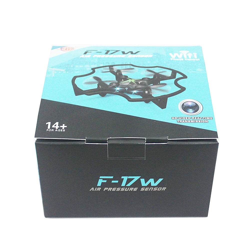 EBOYU F17W 2 4 ГГц Радиоуправляемый квадрокоптер Дрон WiFi FPV камера МП с удержанием