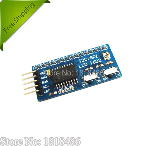 I2C / SPI персональный ЖК-рюкзак LCD 1602 2004 | Электроника