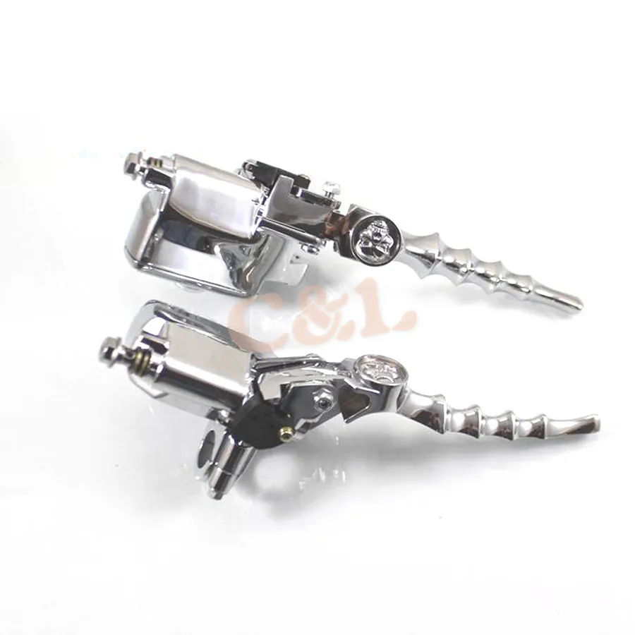 Гидравлический тормозной главный цилиндр и рычаг сцепления для мотоцикла хром 7/8