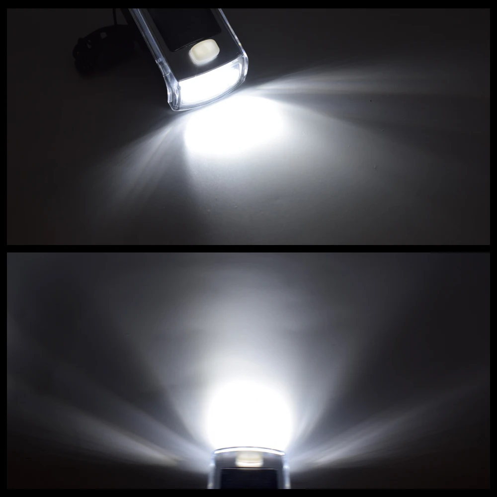 Фонарь на солнечной батарее для езды велосипеде ночное освещение USB