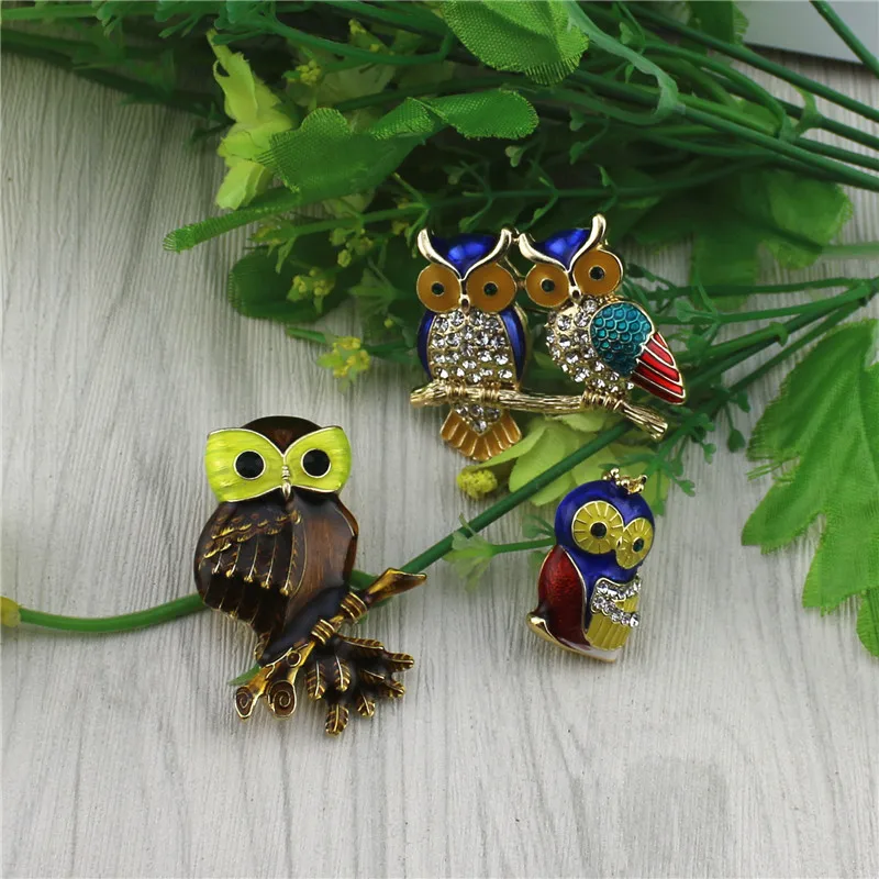 2019 новый европейский и американский стиль аксессуары Совы мода сплав