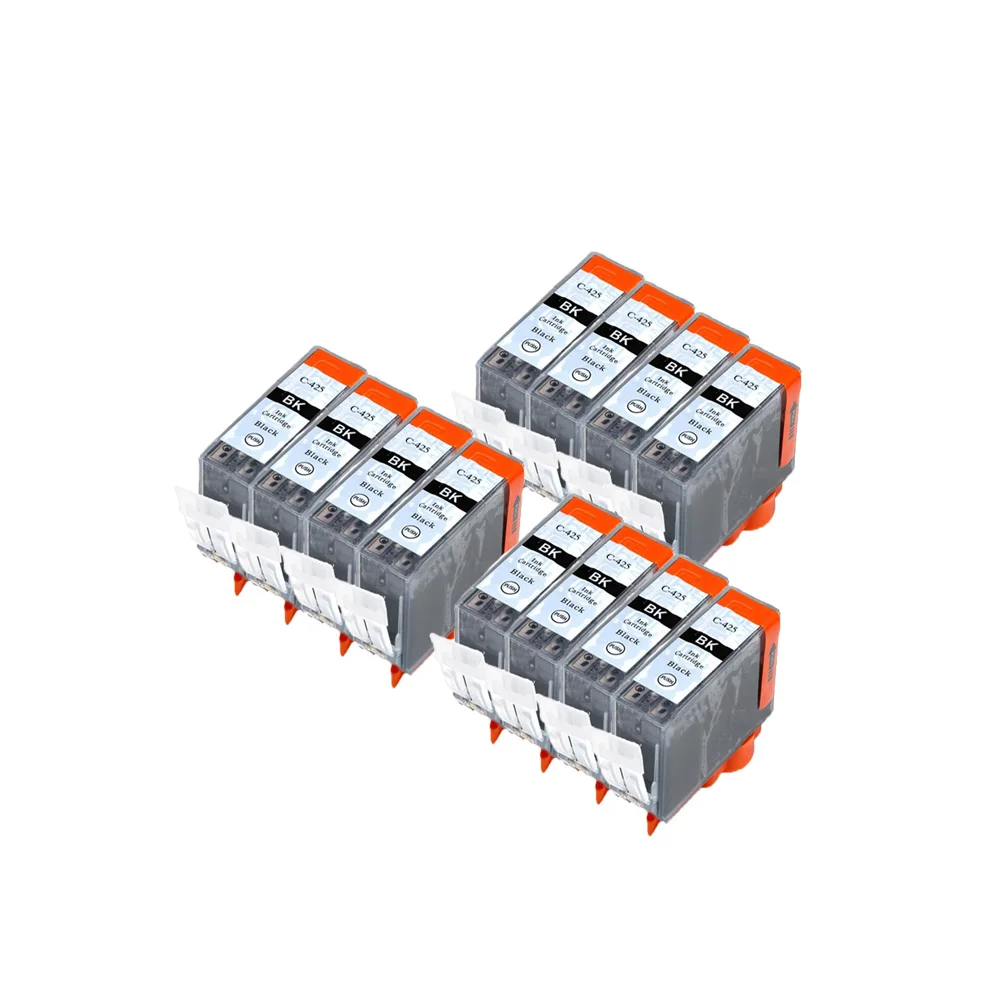 Совместимость PGI 425 BK черный картридж для CANON PIXMA IP4840 IP4940 IX6540 MG5140 MG5240 MG5340 MG6140 MG6240 принтеры