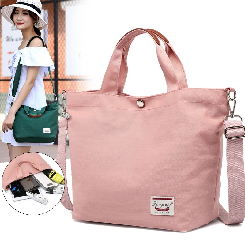 

Female Handbag Simple Style Messenger Crossbody Bags Women Shoulder Bag Large Capacity Top-Handle Bag Tote