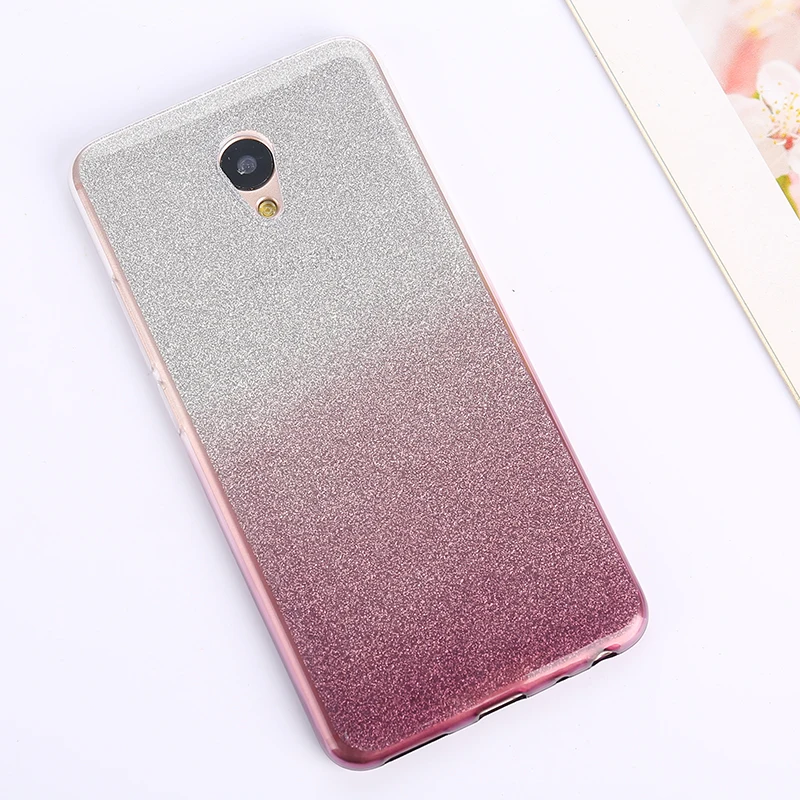 Блеск чехол s для ASUS Zenfone 5 4 3 Max Live L1 M1 M2 ZC520KL ZA550KL ZB555KL ZC520TL ZC554KL Телефон Чехол градиентной расцветки крышка