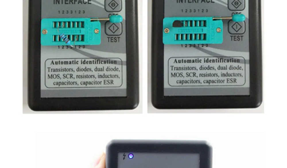Транзистор тестер Цифровой мультиметр Esr метр Multimetro Mosfet полупроводниковый радиосхемы мультиметры многоцелевой