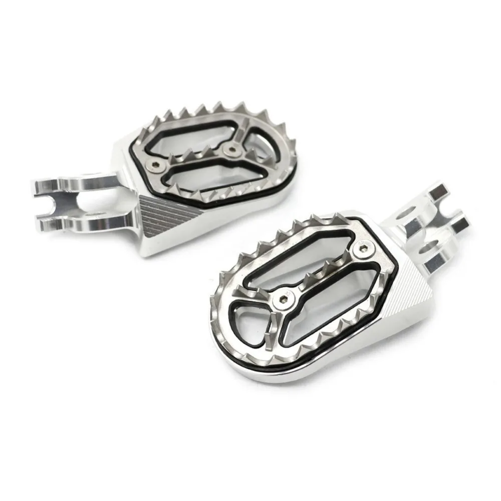 CNC MX ножной Peg Dirt Bike Яма Мотокросс педаль для Honda CR125 CR250 CRF 250X CRF150R 150R 250R подставки для ног