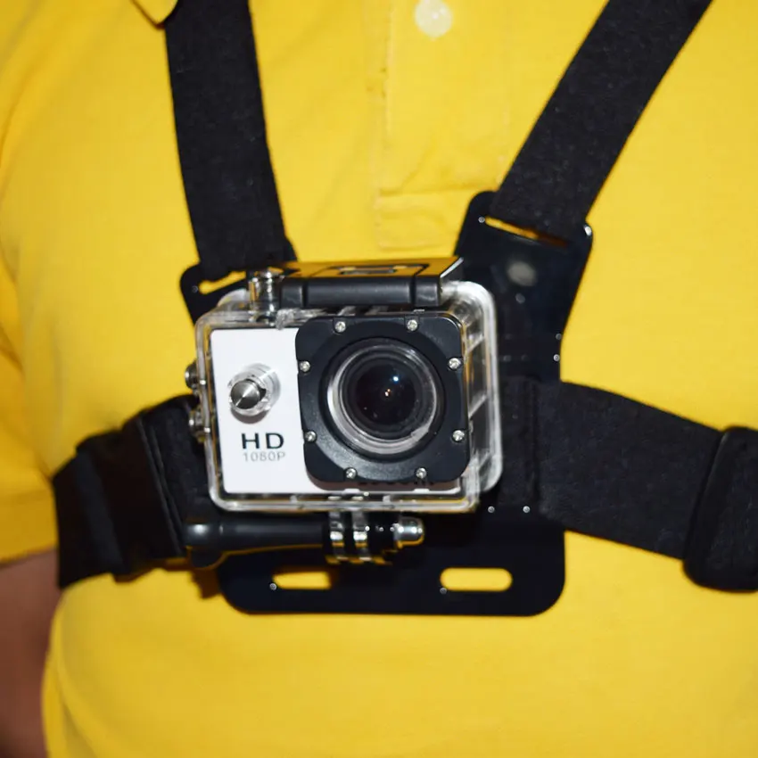 Универсальный передний нагрудный ремень Go Pro Аксессуары для Gopro Hero 7 6 5 SJCAM SJ8 SJ9 Xiaomi