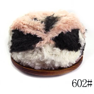 602 Фабрика suzhou huicai on line sales 20 мотков* 50 г/1000 г Упаковка зимняя Пряжа Ручной Вязки меховая пряжа тканый шарф нитки - Цвет: 602