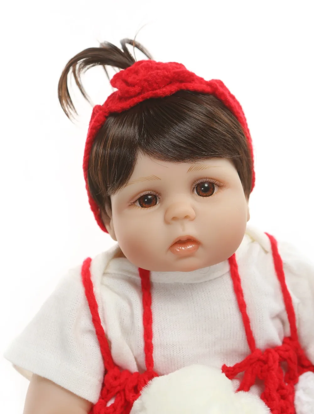 19 &quot48 см виниловые Детские куклы-игрушки для девочек подарок детей Bebes reborn corpo de