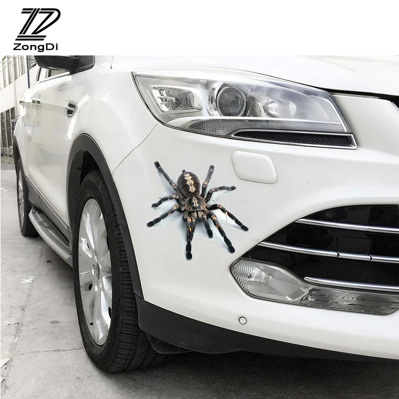ZD 3D крутой автомобиль Стайлинг Животные наклейки водонепроницаемый для Renault Megane 2