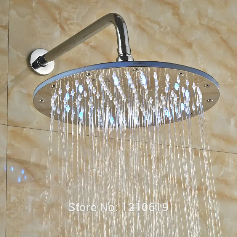 Недавно хромированная отделка осадков верхний Насадки для душа w/душа Арм