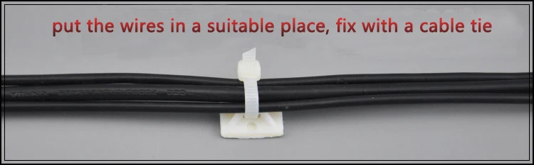 50 шт. самоклеящиеся зажимы для кабелей 40 х40 дюймов|tie mount|adhesive cable tie mountcable mount |