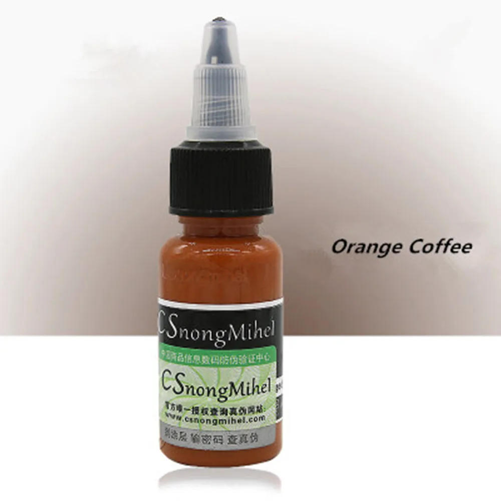 1/2oz15ml/бутылка блеск для губ тату краска для бровей чернила для бровей и губ Полупостоянный макияж быстрая окраска в