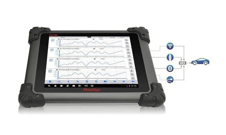 Новое поступление Autel Maxisys MS908 MS 908 умная автомобильная система диагностики и анализа с светодиодный сенсорный дисплей