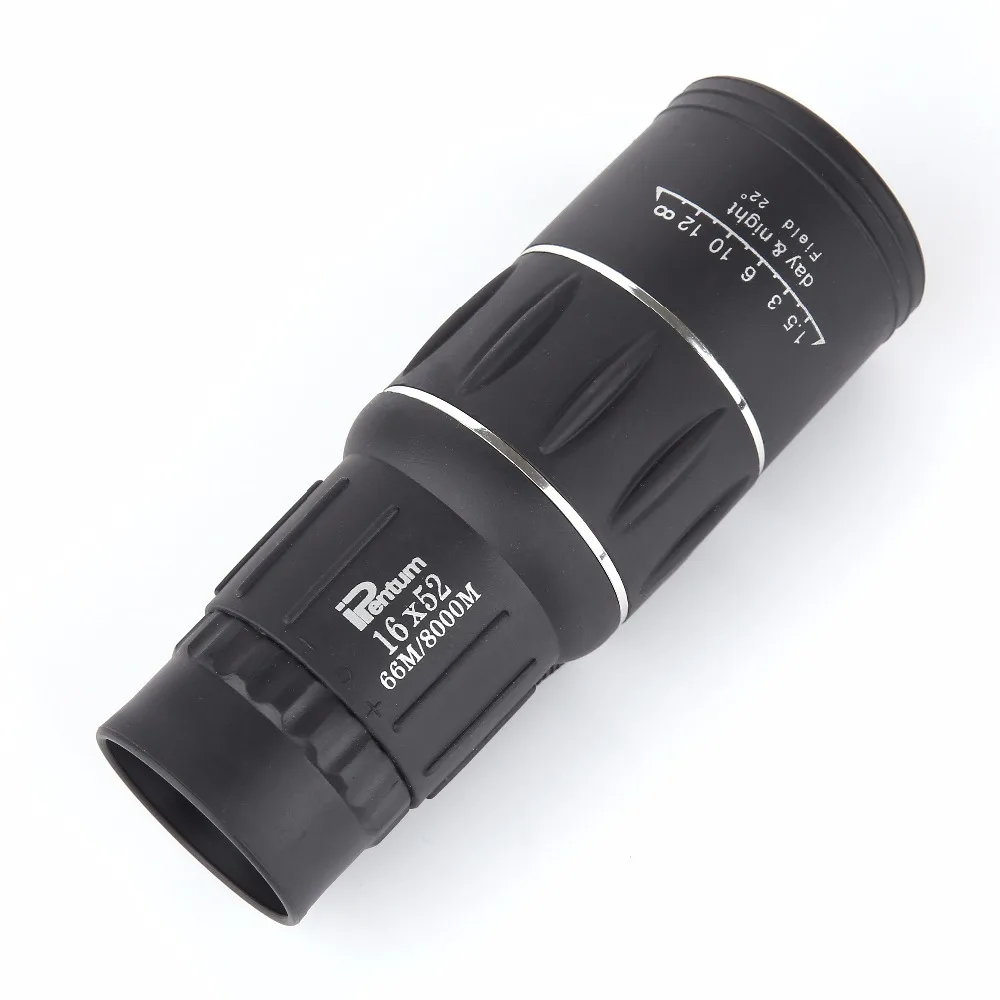 Лидер продаж 16x52 монокулярный телескоп с двойной фокусировкой зеленая пленка