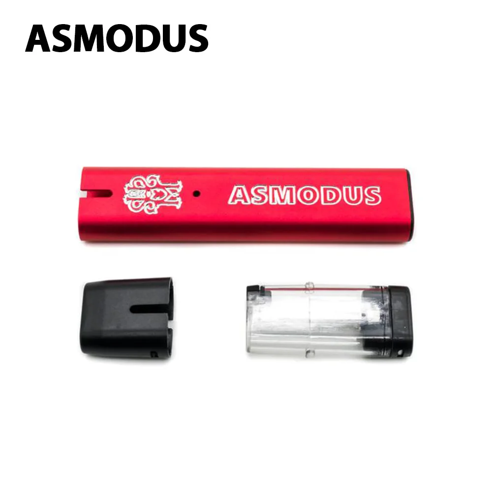 Asmodus Flow v1.5 Ultra Portable Kit 500mah battery 2ml pod 2.5ohm KAL coil 4 protections long time vaping pods VS Drag 2/nano |