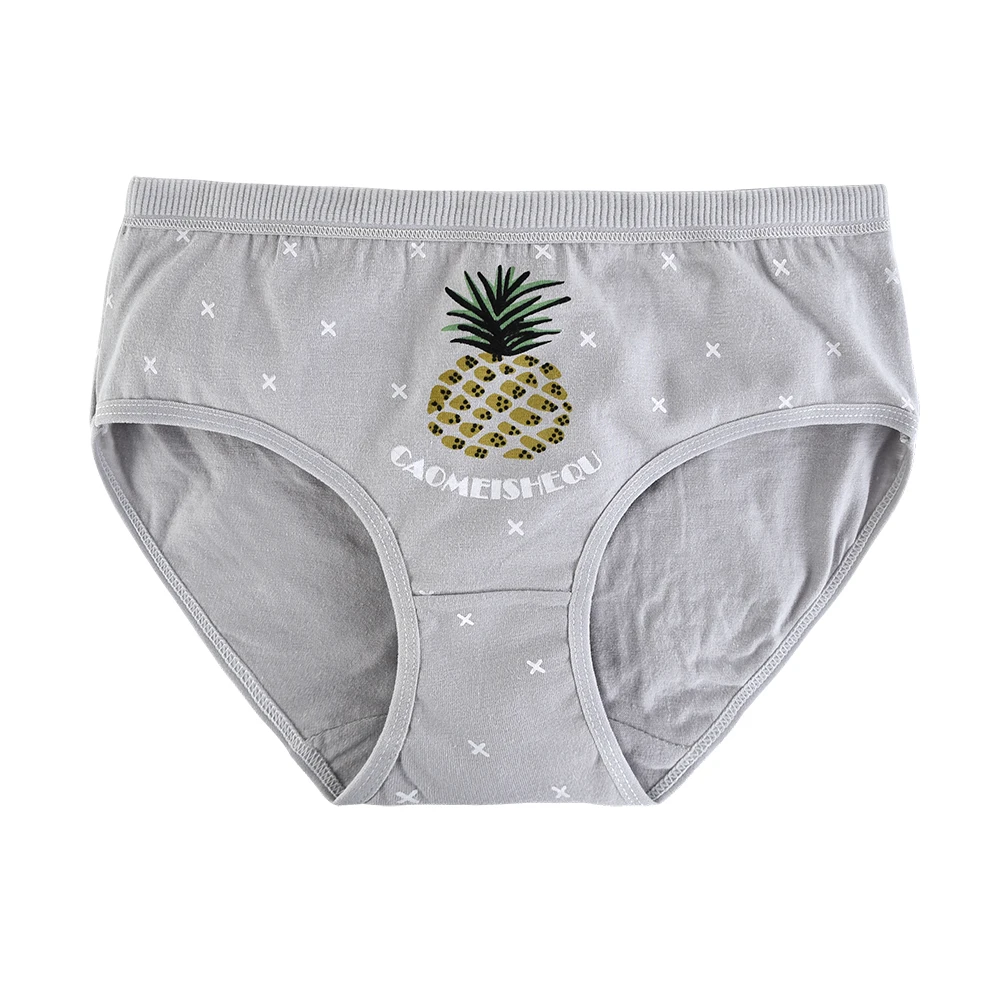 4 шт./лот Хлопковое нижнее белье для девочек Детские трусы-боксеры Трусы От 9 до 20