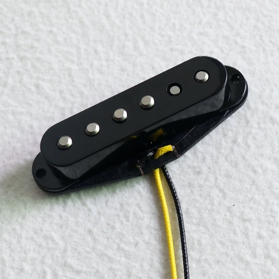 9 к высокий выход шатающийся фаски Alnico 5 стержней одной катушки гитары Пикап Винтаж 60 s стиль