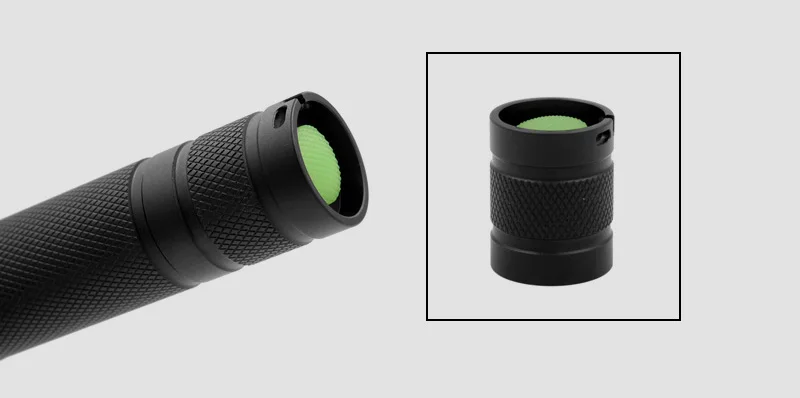 AMC7135x3 1 Режим Manta Ray S9 черный УФ 365 нм светодиодный EDC фонарик Nichia 365UV внутри отражатель SMO флуоресцентный агент обнаружения