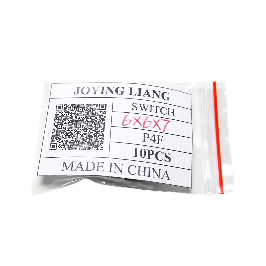 JOYING LIANG 10 шт./лот 6*6*7 мм SMD маленький переключатель Вт Временная жизнь
