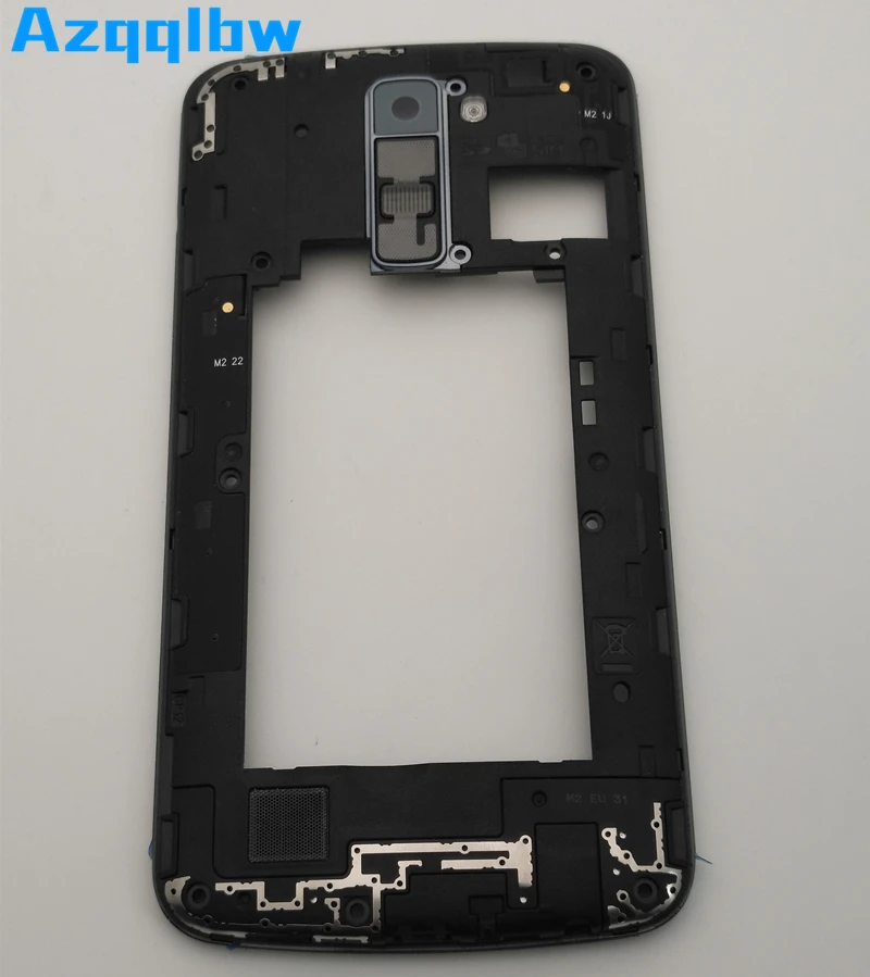 Azqqlbw для LG K10 LTE K420N K430 K430DS средняя рамка корпуса часть|Корпусы и рамки мобильных