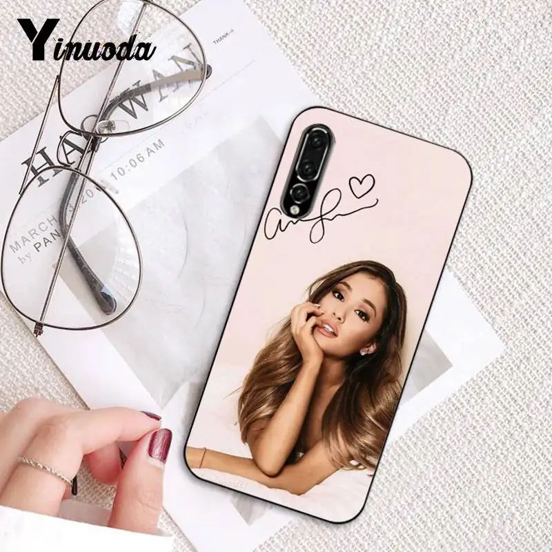Чехол Yinuoda Ariana Grande AG Rainbow Sweetener для телефона Huawei P9 P10 Plus Mate9 10 Mate10 Lite P20 Pro Honor10