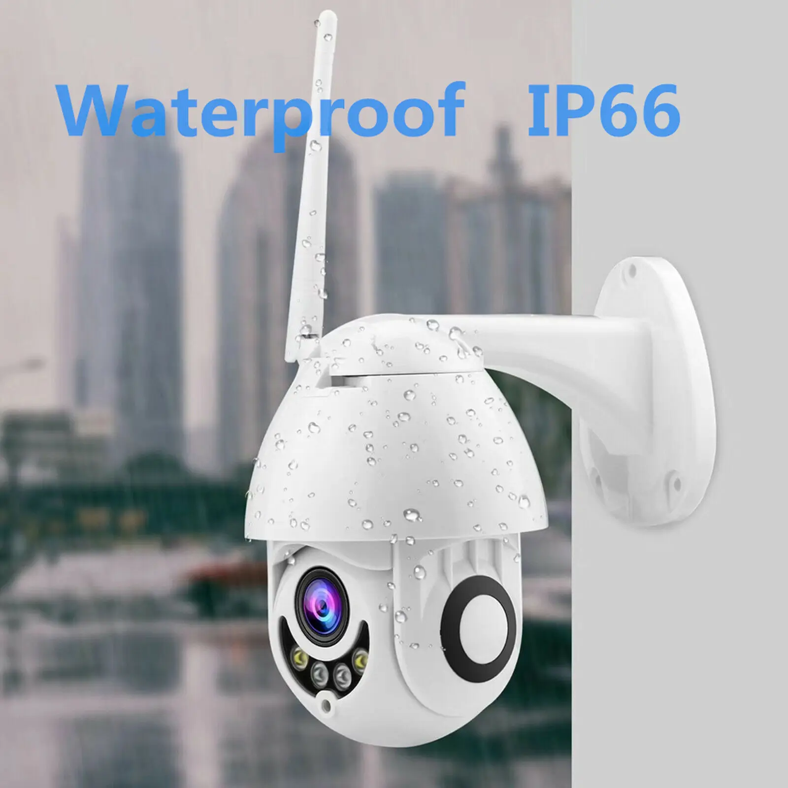 Ip камера WiFi 2MP 1080P Беспроводная PTZ скоростная купольная CCTV IR Onvif наружного