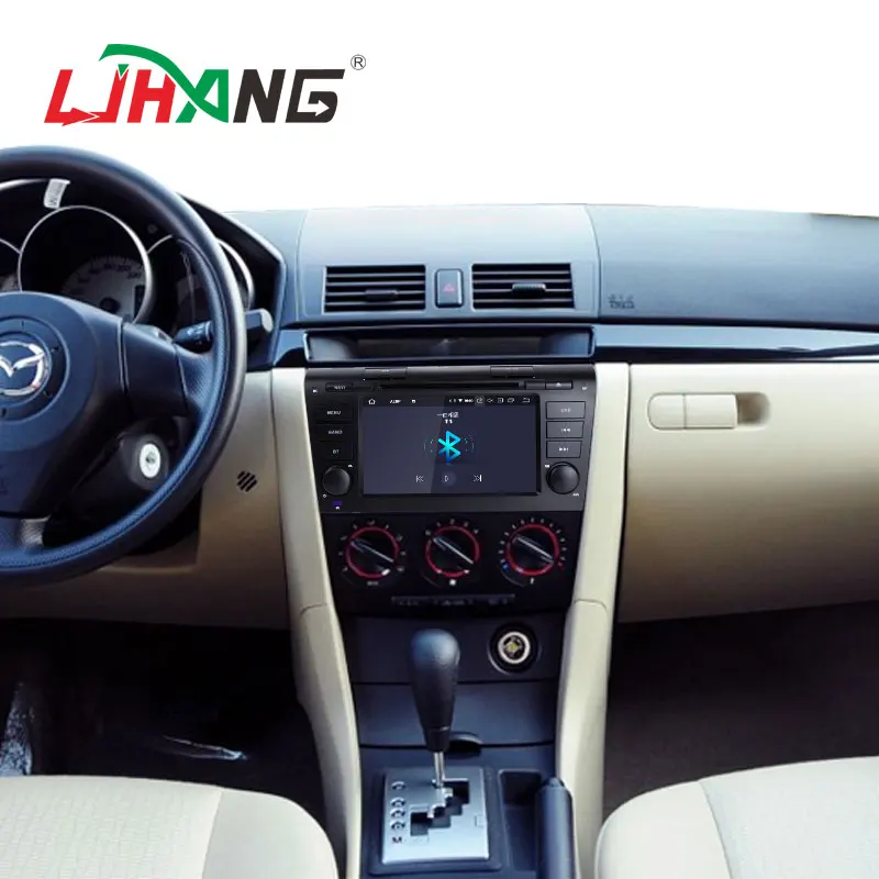 Автомобильный DVD плеер LJHANG Android 10 для MAZDA3 Mazda 3 2004 2009 Wi Fi мультимедиа GPS навигация