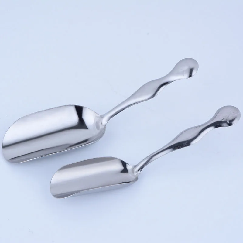 

Stainless Steel Tea Spoon Coffee Scoop Tea Shovel Kitchen Accessorie for Sugar Milk Powder
