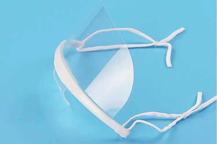 5 шт./лот прозрачная маска стоматологические врачи пластиковая еда гостиница