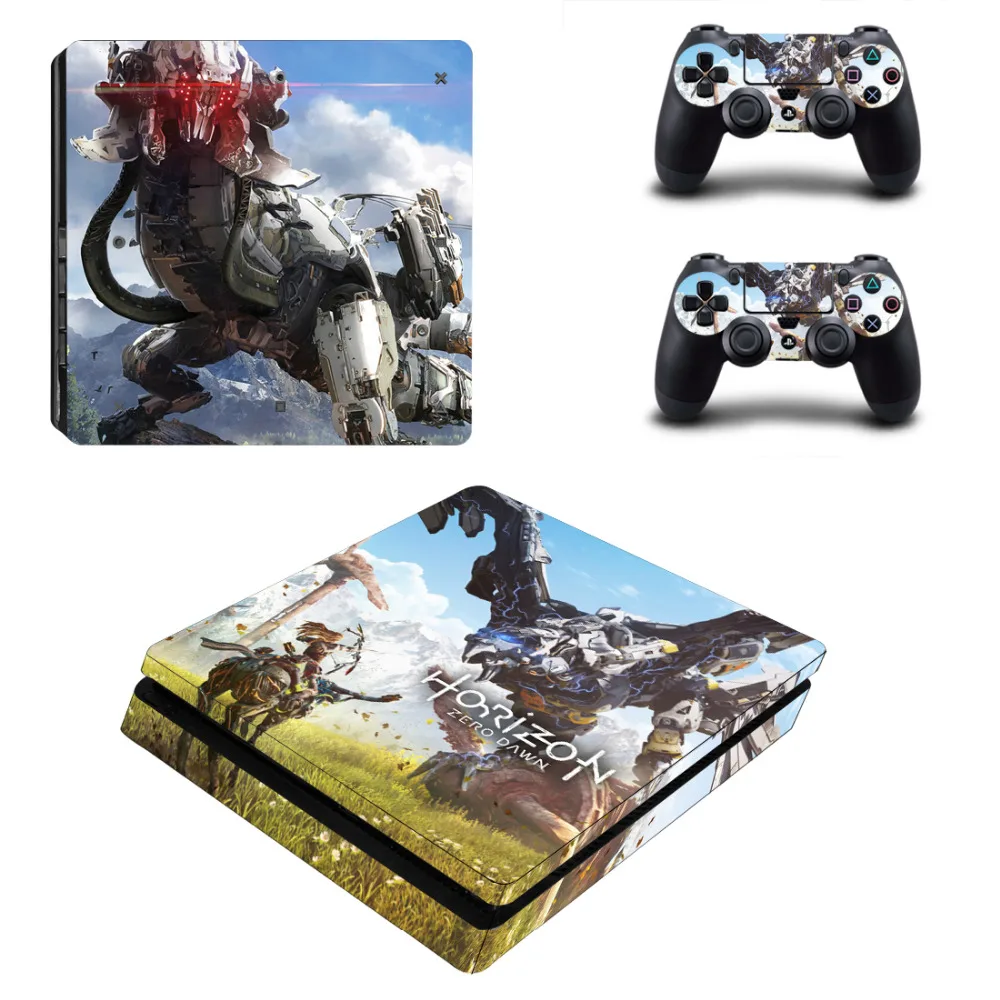 Horizon Zero Dawn PS4 тонкий переводная картинка для Sony PlayStation 4 консоли и контроллера Dualshock