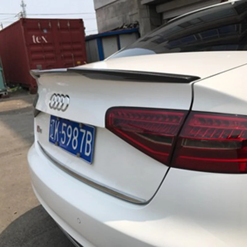 Автомобильный Стайлинг MONTFORD задний спойлер из углеродного волокна крыло