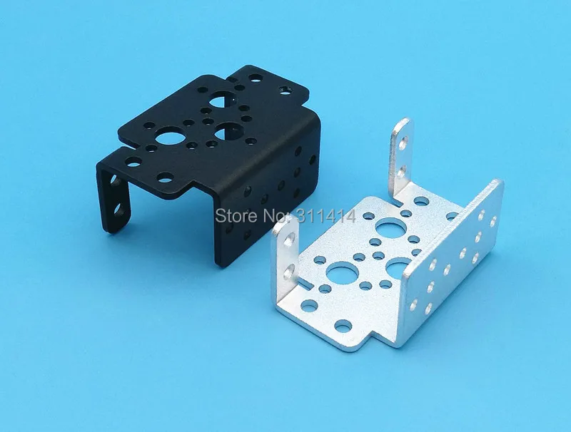 5 шт./лот алюминиевые многоцелевые кронштейны для стандартных сервоприводов и