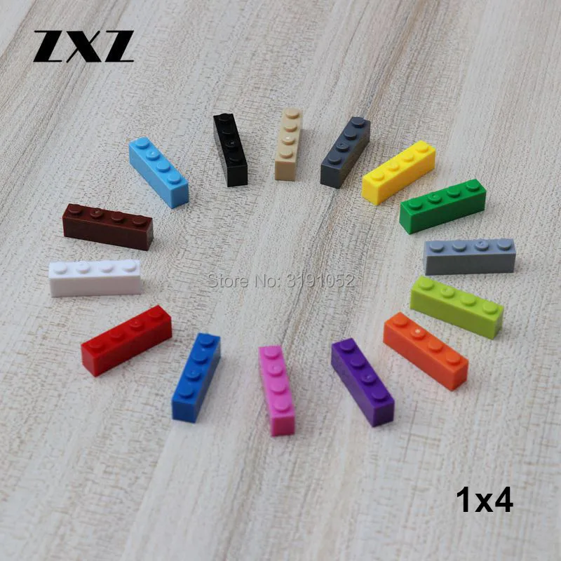 100 шт./лот кирпич 1X4 Пластиковые сборные игрушки строительные блоки Набор кирпичей аксессуары игрушки для детей совместимый с лего 3010