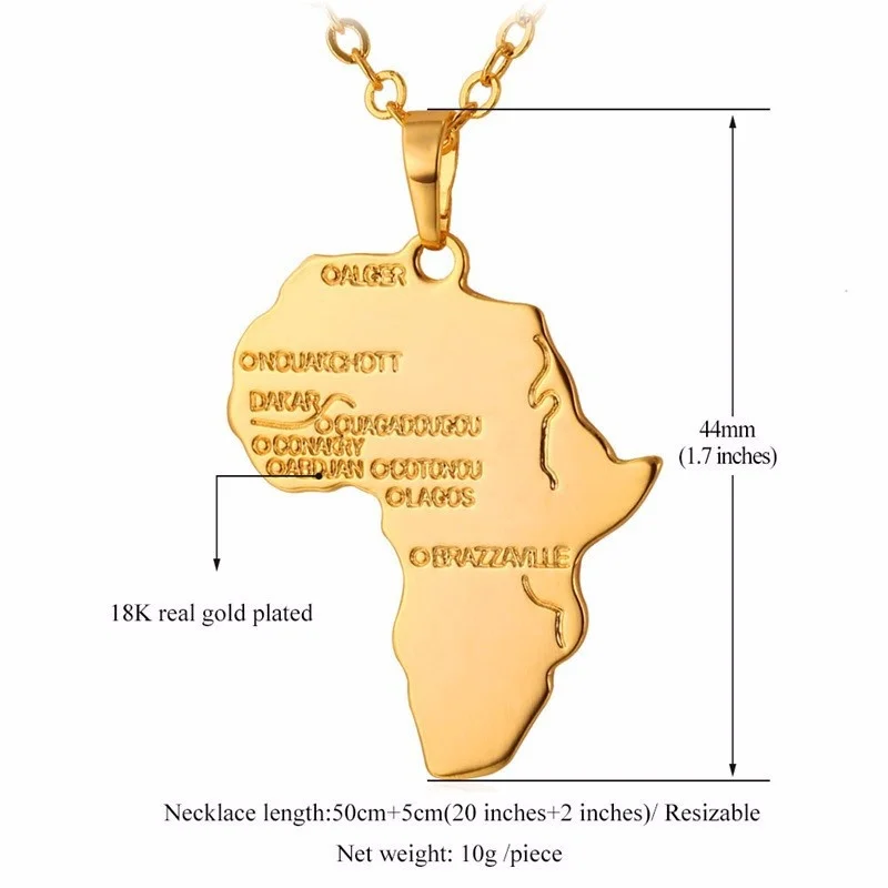 Модные женские и мужские ожерелье с подвеской в стиле хип-хоп модные африканские