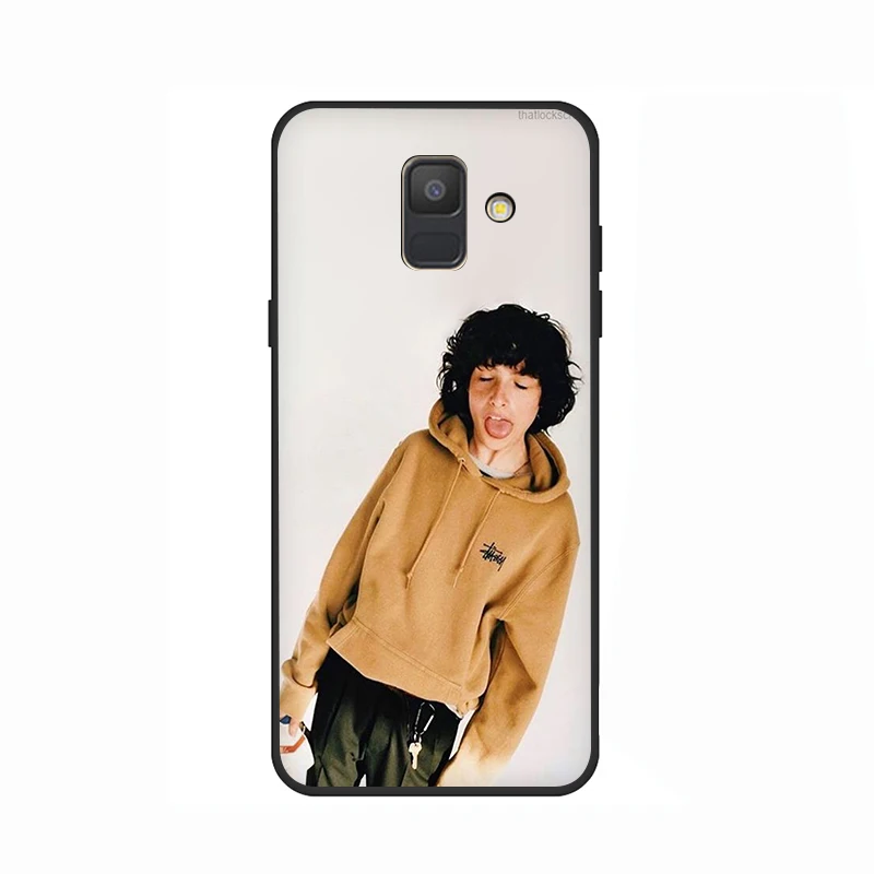 ТВ увлажняющим эффектом марки The Finn Wolfhard странные мягкий чехол для мобильного телефона чехол для samsung Galaxy A5 A6 A7 A8 A9 A10S A20S A30S A40S A50S A60 A70 J6 - Цвет: B9