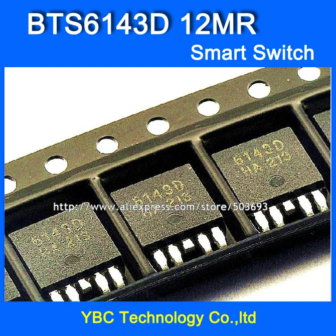 

Free Shipping 20pcs/lot BTS6143D 10MR Smart Switch Circuit Protection