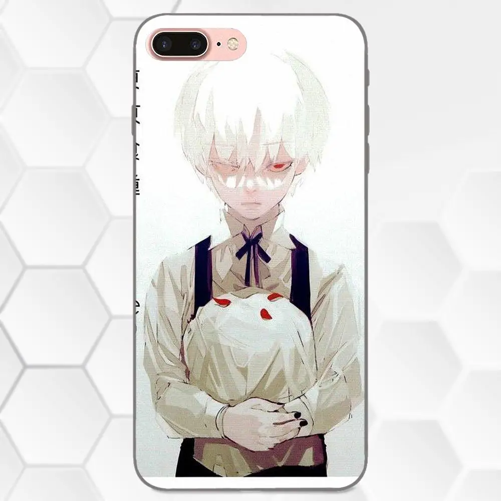 Мягкий чехол из ТПУ для телефона с аниме Токийский гулз Huawei Honor 5A 6A 6C 7A 7C 7X 8A 8C 8X 9 10 P8