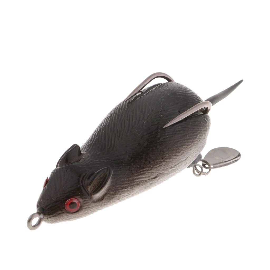 Weedless Topwater Mouse плавающая мягкая резиновая приманка для рыбалки|Наживки рыбной
