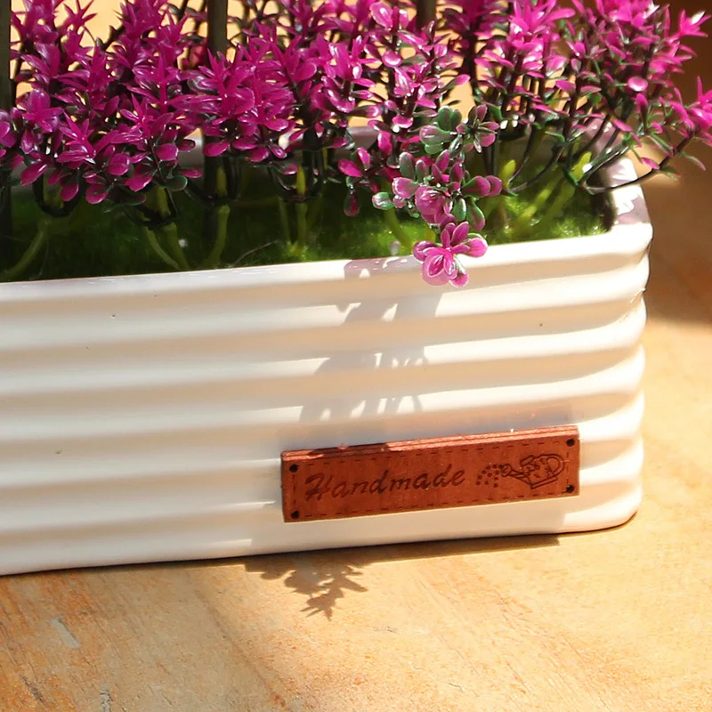 1 набор керамическая бутылка искусственный цветок белый горшок ваза любовь