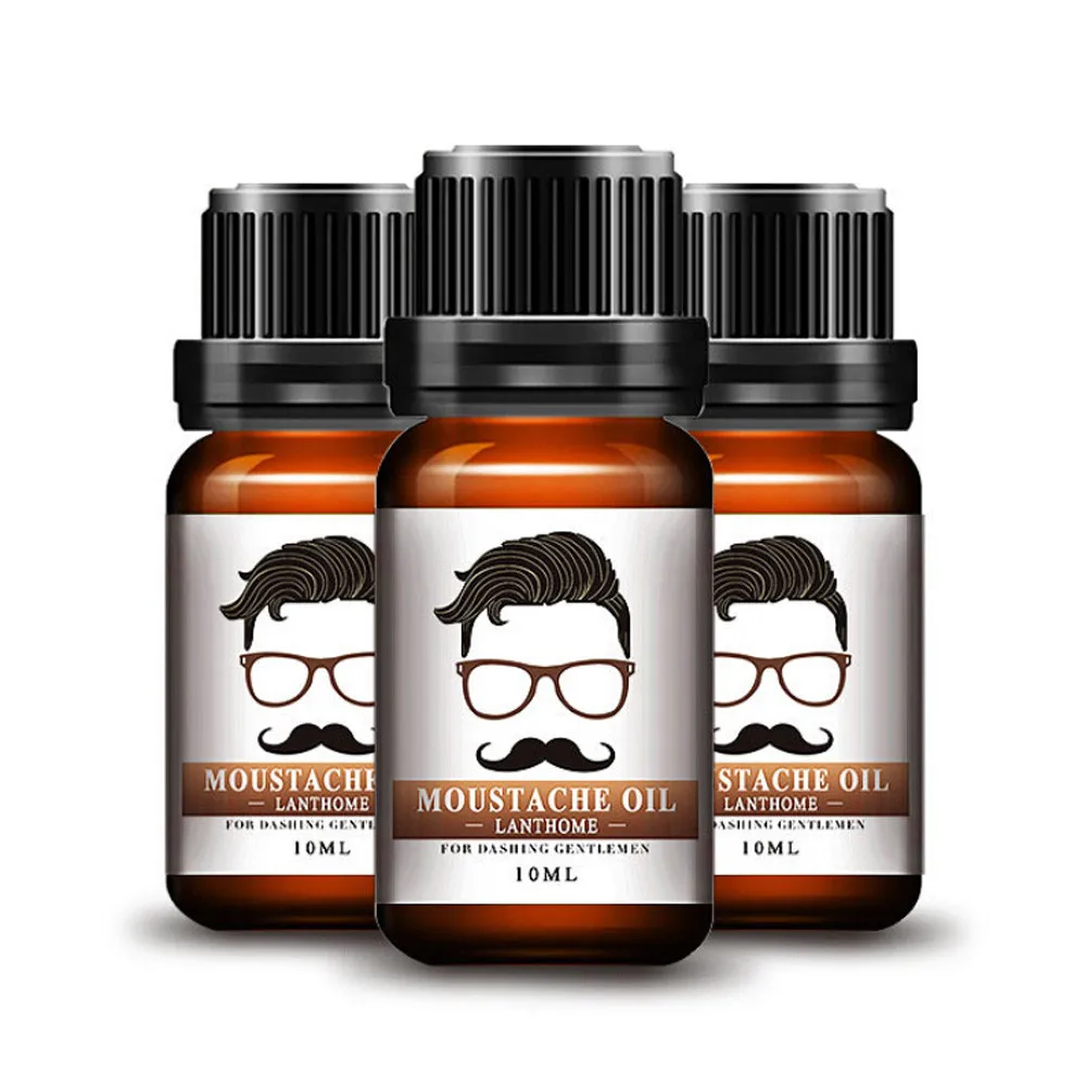 10 мл борода Эфирное масло для усов укладки волос увлажняющий сглаживание нежный