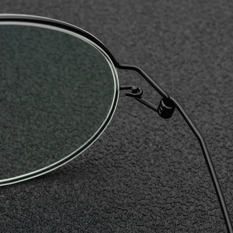

KESMALL Round Shaped Anti Blue Prescription Glasses Women Men Alloy Frame Clear Lens Reading Myopia Eyeglasses 1.56 1.61 YJ1109P