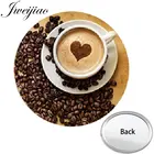 JWEIJIAO компактное карманное мини-зеркало для художественной фотосъемки капучино кофе горячий шоколад компактное портативное косметическое зеркало для путешествий